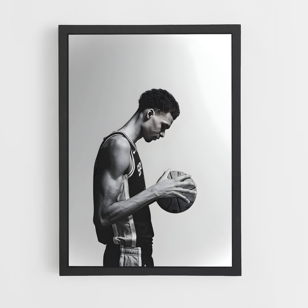 Poster Victor de wembanyama montante – affiche Basketball (vue 2)